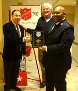 David Director with Salvation Army Representatives 2011